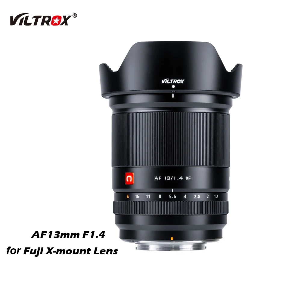 

VILTROX 13mm F1.4 XF Auto Focus Ultra Wide Angle Lens Large Aperture APS-C Lens for Fujifilm Lens Fuji X-mount X-T4 Camera Lens