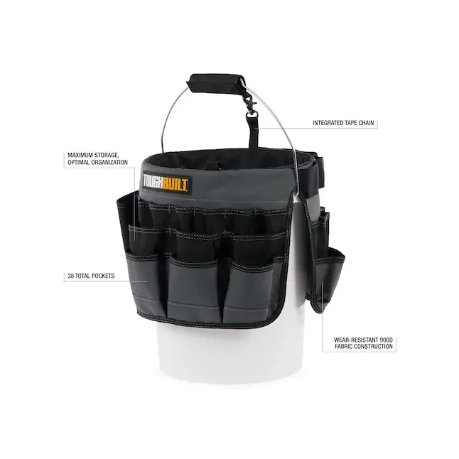 TOUGHBUILT TB-85 Bucket Organizer Multi-functional Bucket Bag Tool Accessories