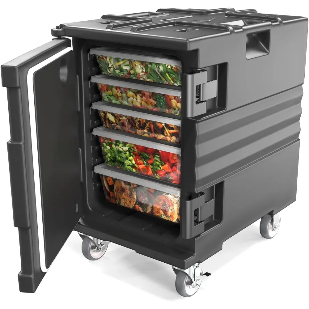 

82 QT Stackable Hot Box Food Warmer Insulated Food Pan Carrier for Family Party