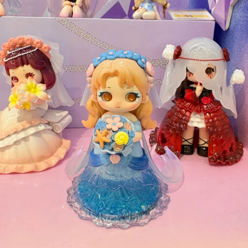 ตุ๊กตาไวนิลซีรีส์งานแต่งงานของฉันเอง ซีรีส์ ZIYULI ของแท้ กล่องสุ่ม ตุ๊กตาคาไวอิ ของขวัญสำหรับเด็กหญิง เด็กชาย ของเล่นฟิกเกอร์อนิเมะ