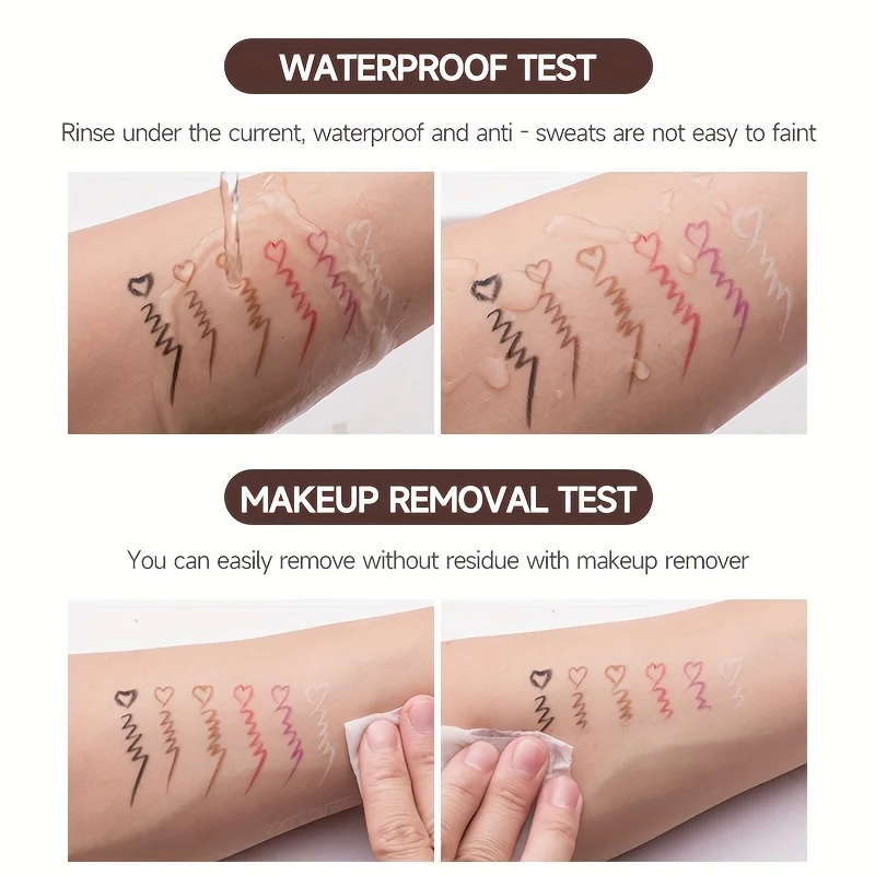 Makeup Long-lasting Eyeliner Pencil Waterproof High Pigment Eyeshadow Eye Liner Pen Women Fashion Color Makeup Tools