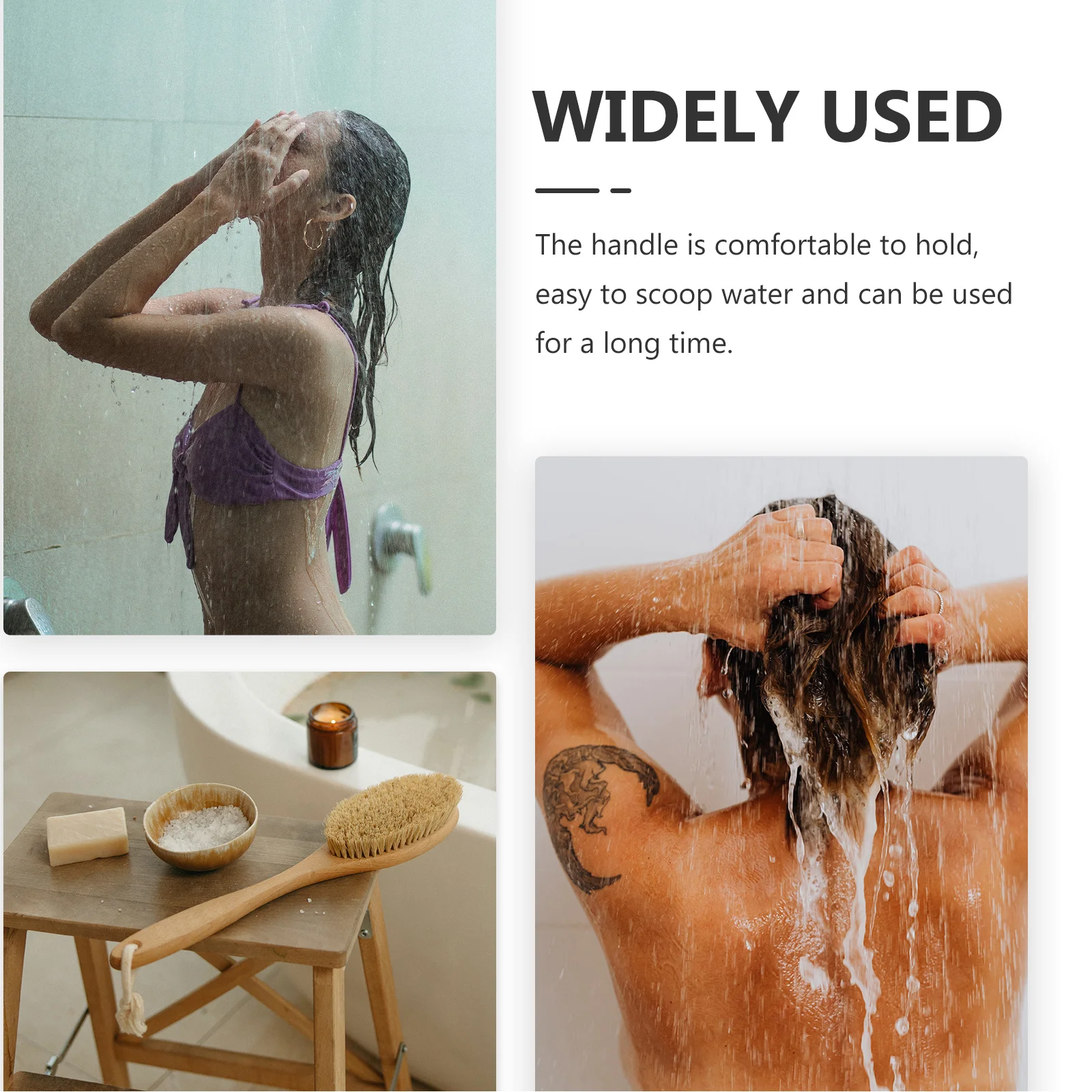 

2Pcs Thickened Water Scoop High-Grade Pctg Kitchen Garden Bath Ladle Multipurpose Water Ladle for Home Restaurant Use