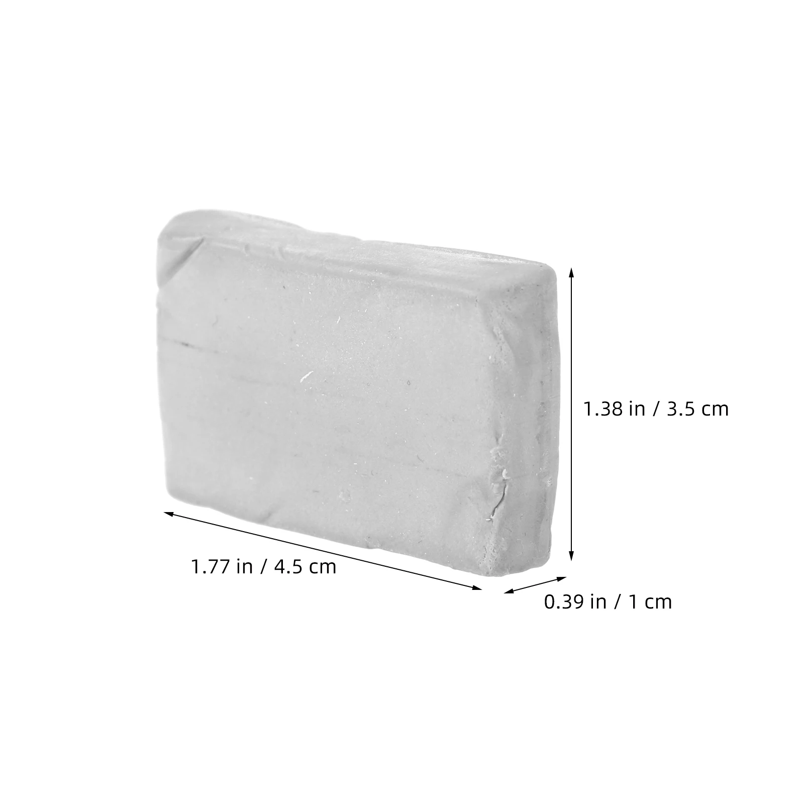 6Pcs Kneaded Eraser Set Grey Reusable Sketch Art Rubber Adjustable Transition Surface Helps Correct Charcoal Pencil Pastel Marks