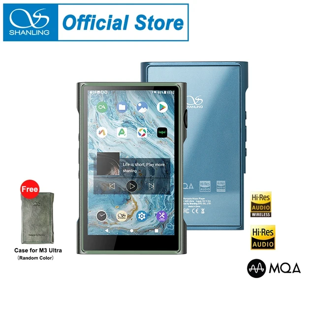 SHANLING M3 Ultra Android10 MQA Portable HiFi Music Player MP3 Hi 