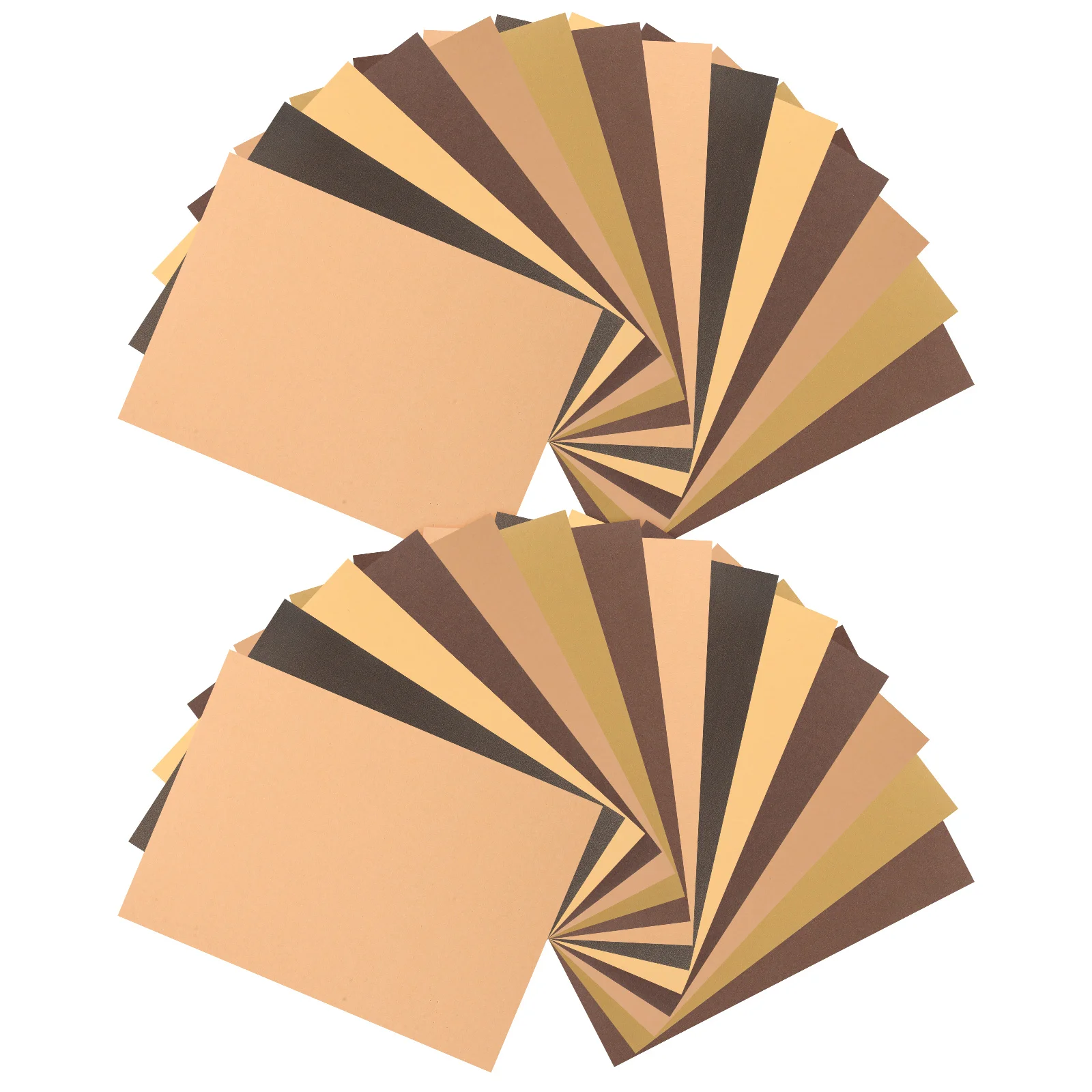 

35 Pcs Children's Handmade Paper Card Stock Colored Cardstock Greeting Background Blank Materials
