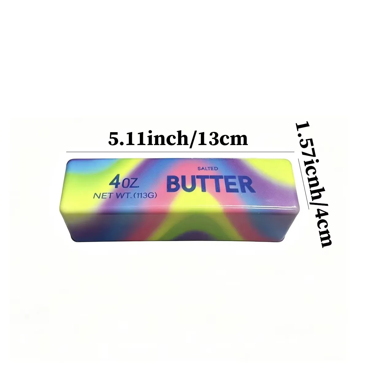 8 Stück/5 Stück/3 Stück/1 Stück Packung mit neuen, ultraweichen, farbenfrohen, realistischen, butterförmigen Slow-Rebound-Spielzeugen, lebensecht und farbenfroh – Detail 2