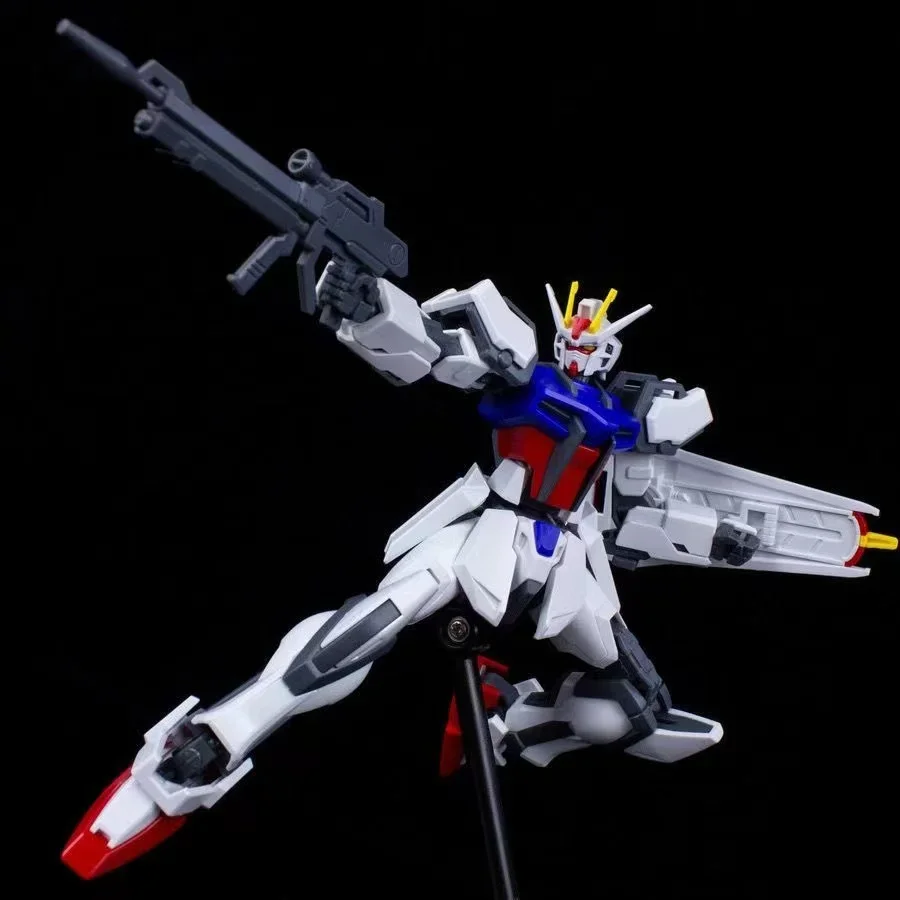 Bandai gundam criativo dos desenhos animados figura de brinquedo das crianças personalizado anime filme personagem modelo hg liberdade gundam modelo ornamentos