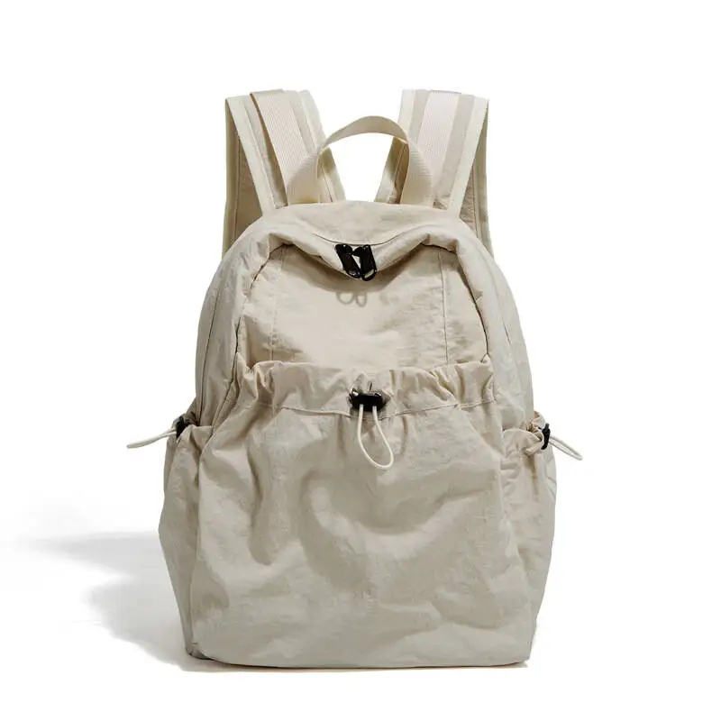 Lightweight teenage youth backpacks Casual Nylon Travel Bag Multi-pockets School backpack Large Capacity Laptop School Bags