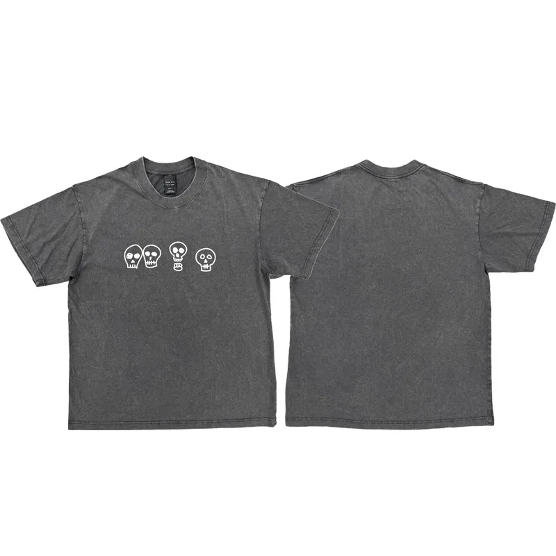 New NO tag Men Number Nine Distressed Nightcrawler T Shirts T-Shirt Hip Hop Skateboard Street Cotton T-Shirts Tee Top size E99