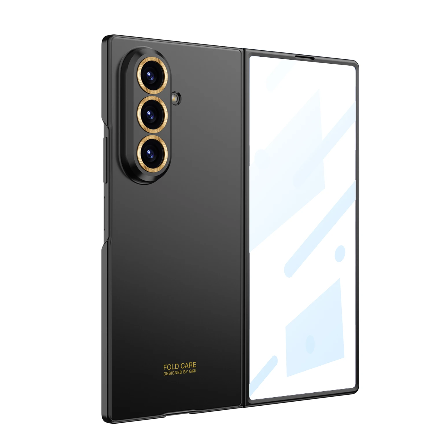 For Samsung Galaxy Z Fold 8 Ultra Case Luxury Ultra-thin Skin-Friendly With Tempered Glass Shockproof Hard Back Case Accessories