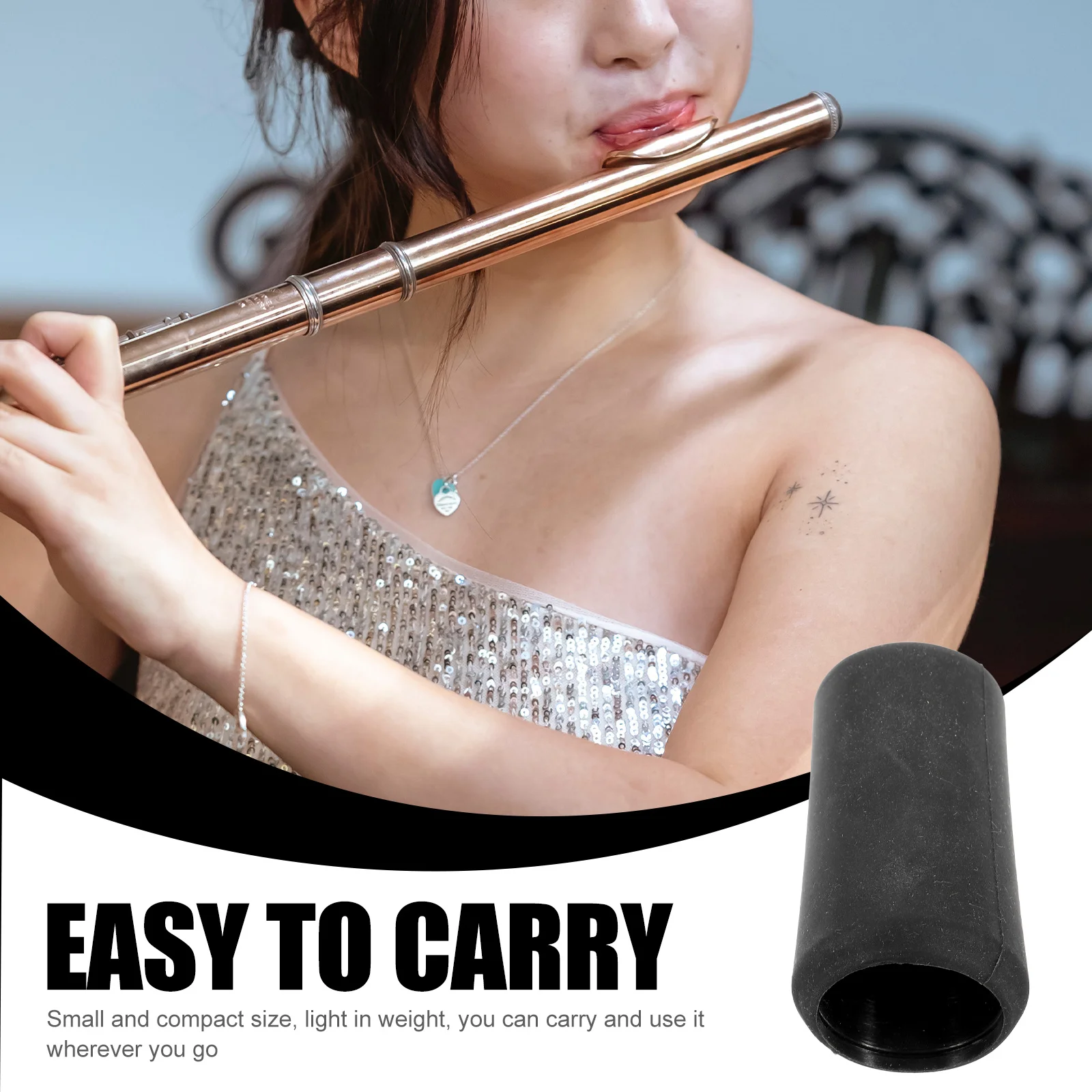 

Rubber Clarinet Bell Cover Shockproof Replacement Durable Musical Instrument Bell Cover Accessory Instrument Case