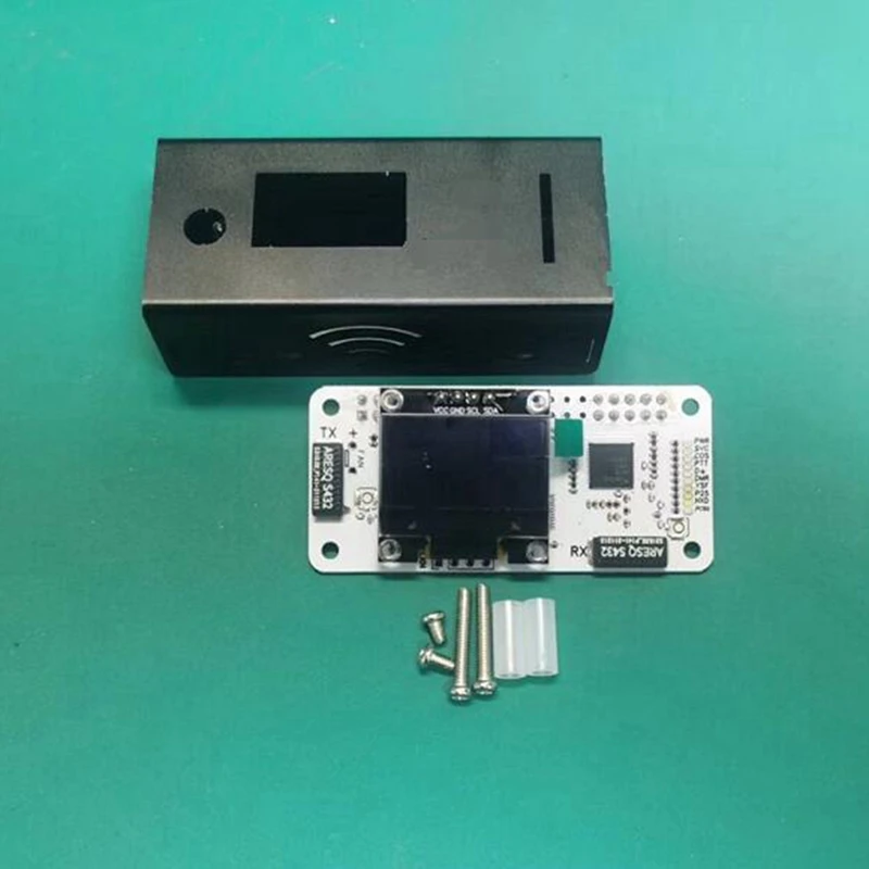 Duplex MMDVM Hotspot Board UHF VHF + OLED + Case Accessories Parts Support P25 DMR YSF For Raspberry Pi Zero W 0W 2W 3B 4B