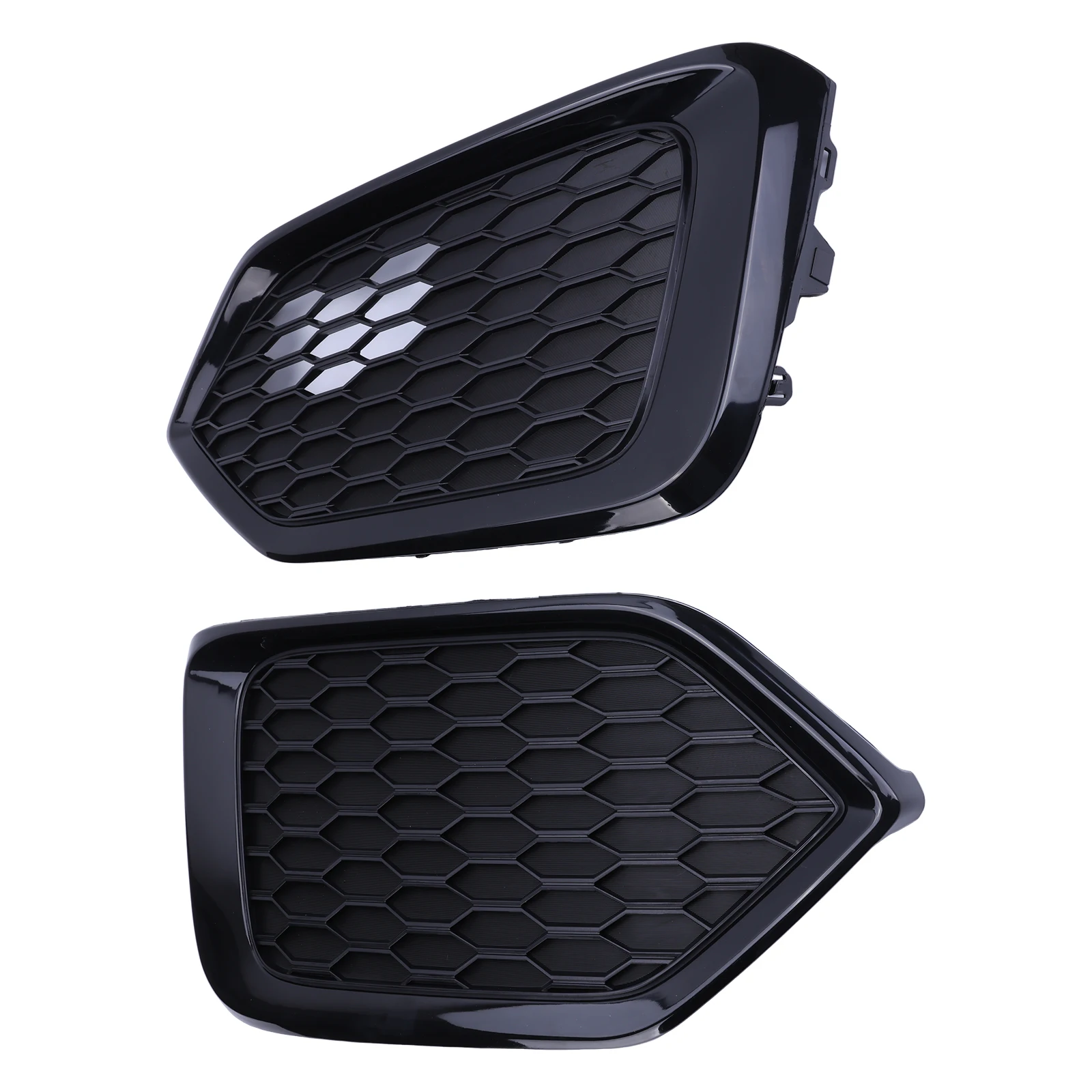 Front Fog Lamp Cover Kit Car Front Left/Right Fog Light Cover Set For Civic 2017-2019 Replace 71103TGGA00/71108TGGA00