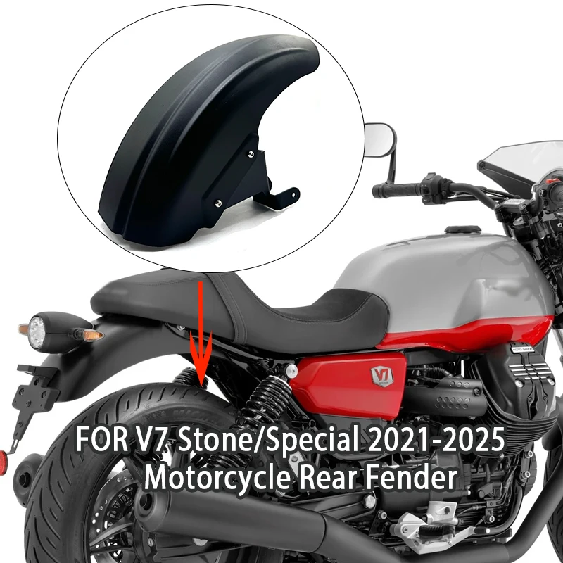 Accesorios para motocicleta, extensor de guardabarros trasero para V7 850 Stone V7 850 Special 2021-2025 2024 2023 2022