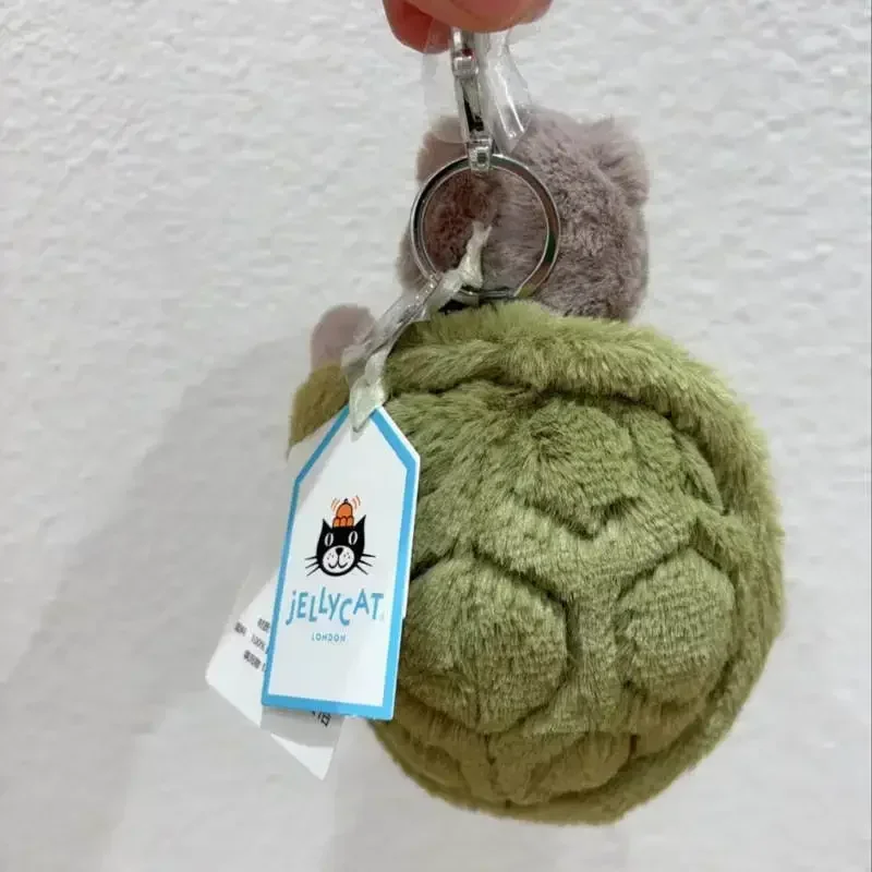 

JELLYCAT Fun Timmy черепаха кулон плюшевая игрушка кукла кулон брелок подарок подарок на день рождения