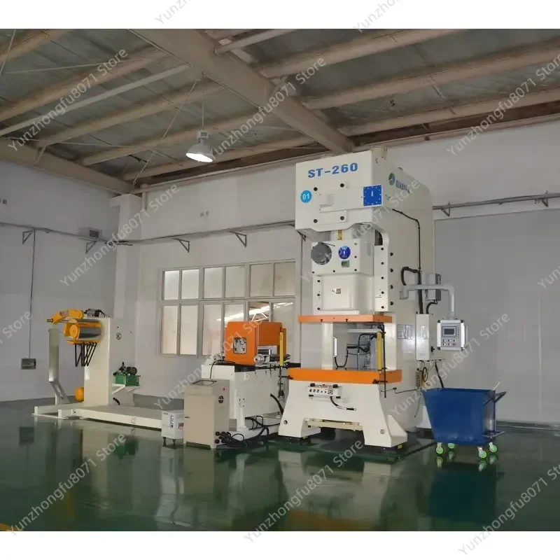 for Automatic Pneumatic Sheet Metal Maker Flat Washer Line Bearing Core Engine Motor Pump Punching Machine High Power