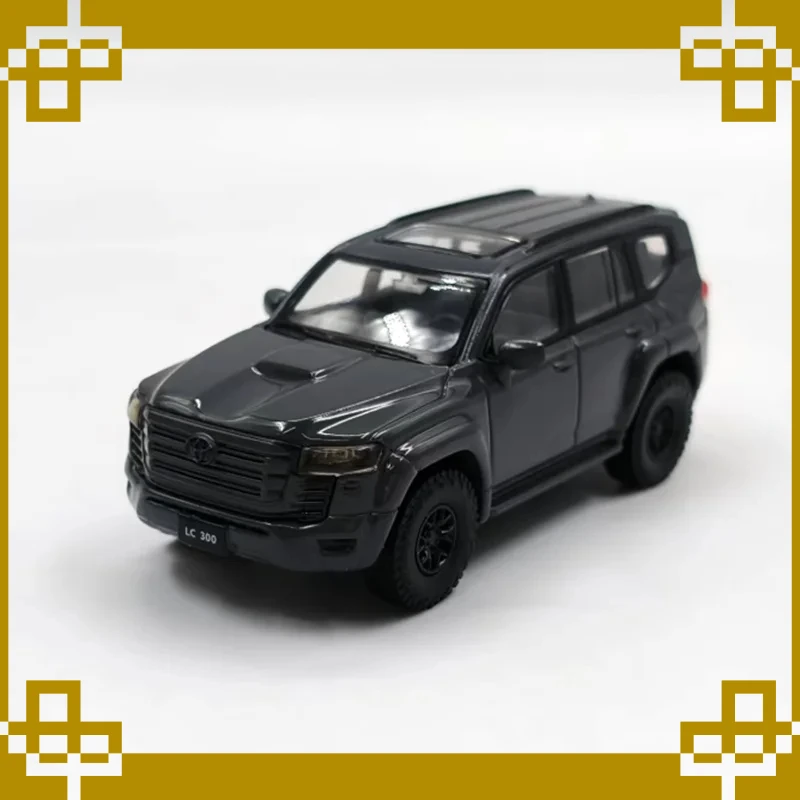 

Коллекционная модель автомобиля MASSDI Diecast 1:64 Land Cruiser LC300 TYT1500 TYT1502 из сплава, классика, сувенир для взрослых, статическая модель для демонстрации