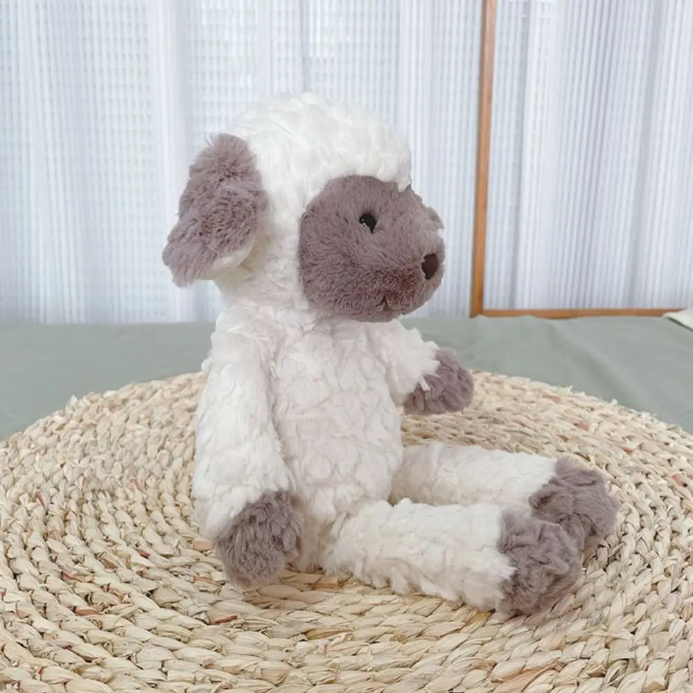 Oreiller de couchage en peluche pour la décoration de la maison, jouets en peluche, mouton moelleux, beurre, animal