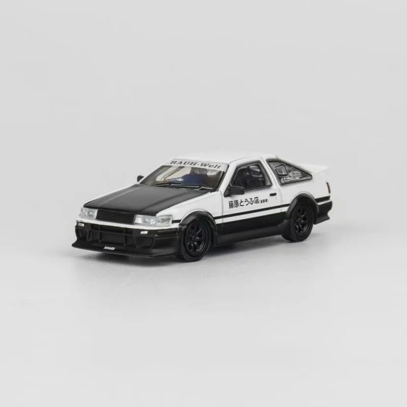 Pre-sale *DCT 1:64 RWB AE86 Fujiwara Tofu Shop Theme Painted alloy car model - shipped in February