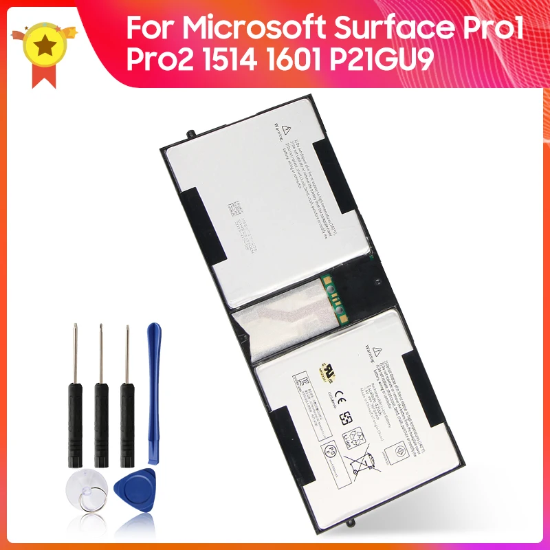 

Replacement Battery for Microsoft Surface Pro1 Pro2 1514 1601 P21GU9 Quality Product +tools