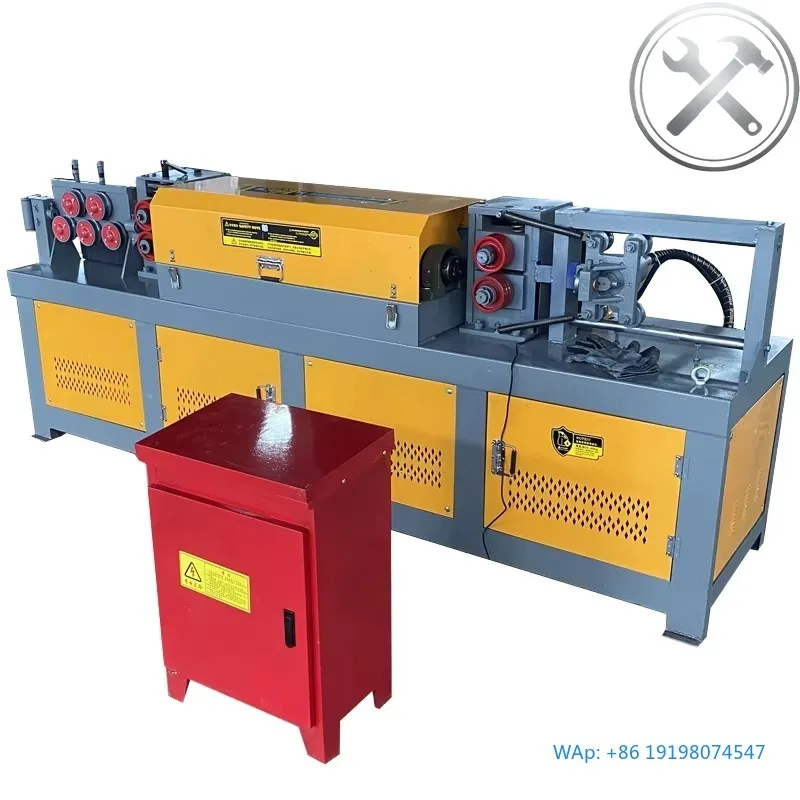 

Станок для правки и резки стальных прутков с ЧПУ, гидравлический, 0-80 м