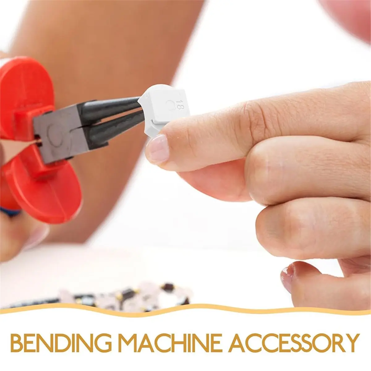 HAPPY EVER 12pcs Ring Bending Mold - DIY Jewelry Tools for Rolling and Spoon Pressing