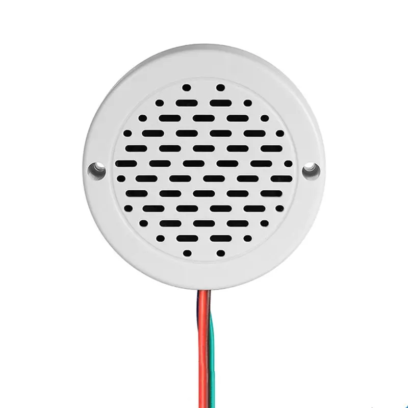 【MUST-HAVE】For Ebikes And Cars Compatible Recordable MP3 Siren Horn- 4 Trigger Sound Player Audio Speaker For Buses And Airplane