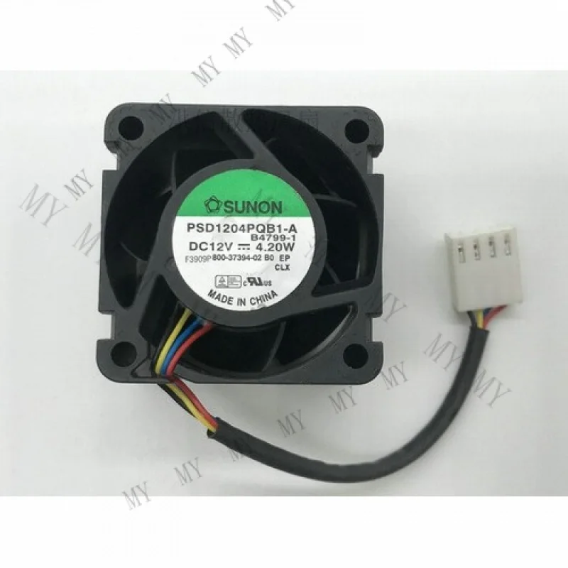 

TT for SUNON PSD1204PQB1-A 12V 4.20W 4CM 4028 40mm 4-wire cooling fan 4pin