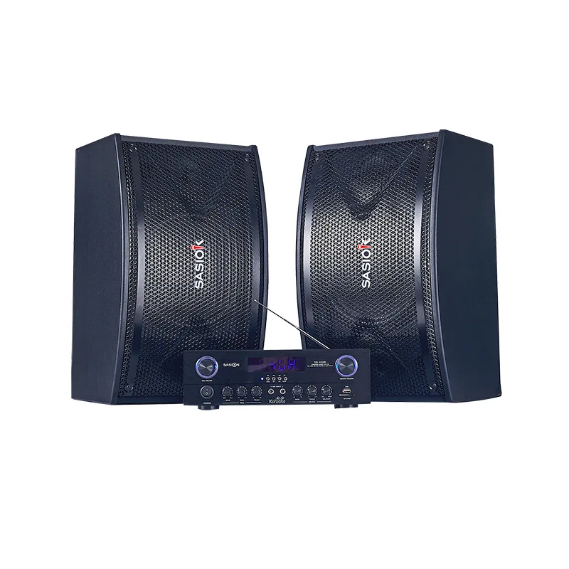 Dual-channel 8-inch/10-inch/12-inch Home/commercial KTV/Karaoke Amplifier And Speaker Set With Wireless Bluetooth