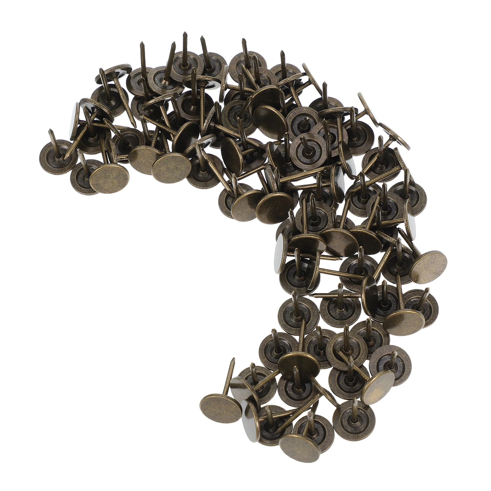 

Decorative Nails Stainless Steel Furniture Tacks Thumb Nails Hardware Carpet Upholstery Wood Projects Extended Length Rounded