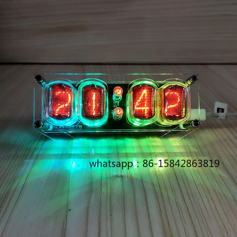 IN12 Glow Clock with WIFI Network Timing ESP8266