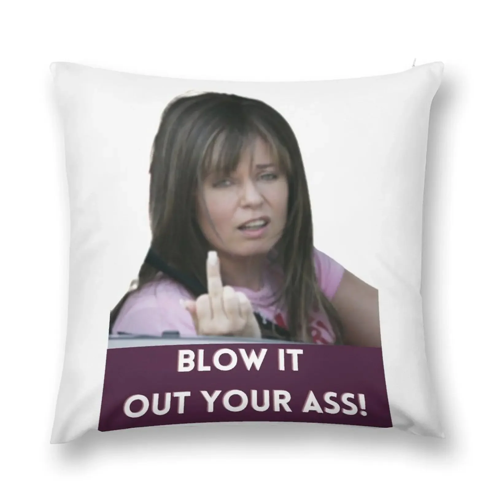 Kath and Kim: Blow it out your ass! Throw Pillow Cushions For Sofa christmas supplies pillow