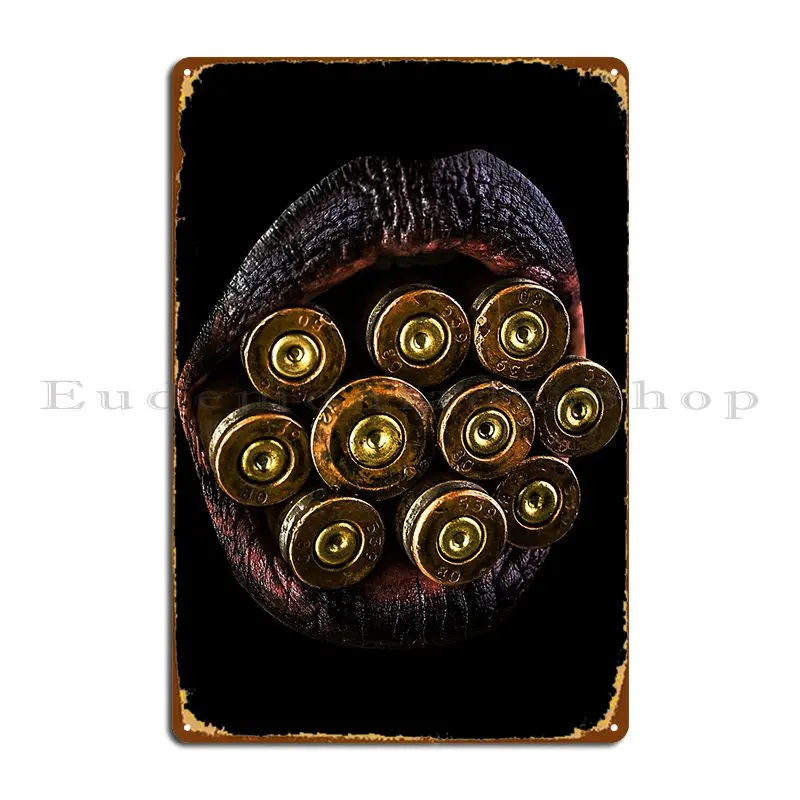 Gangster Talk Is Cheap Show Me The Code Metal Sign Plaques Customize Wall Decor Pub Mural Club Tin Sign Poster