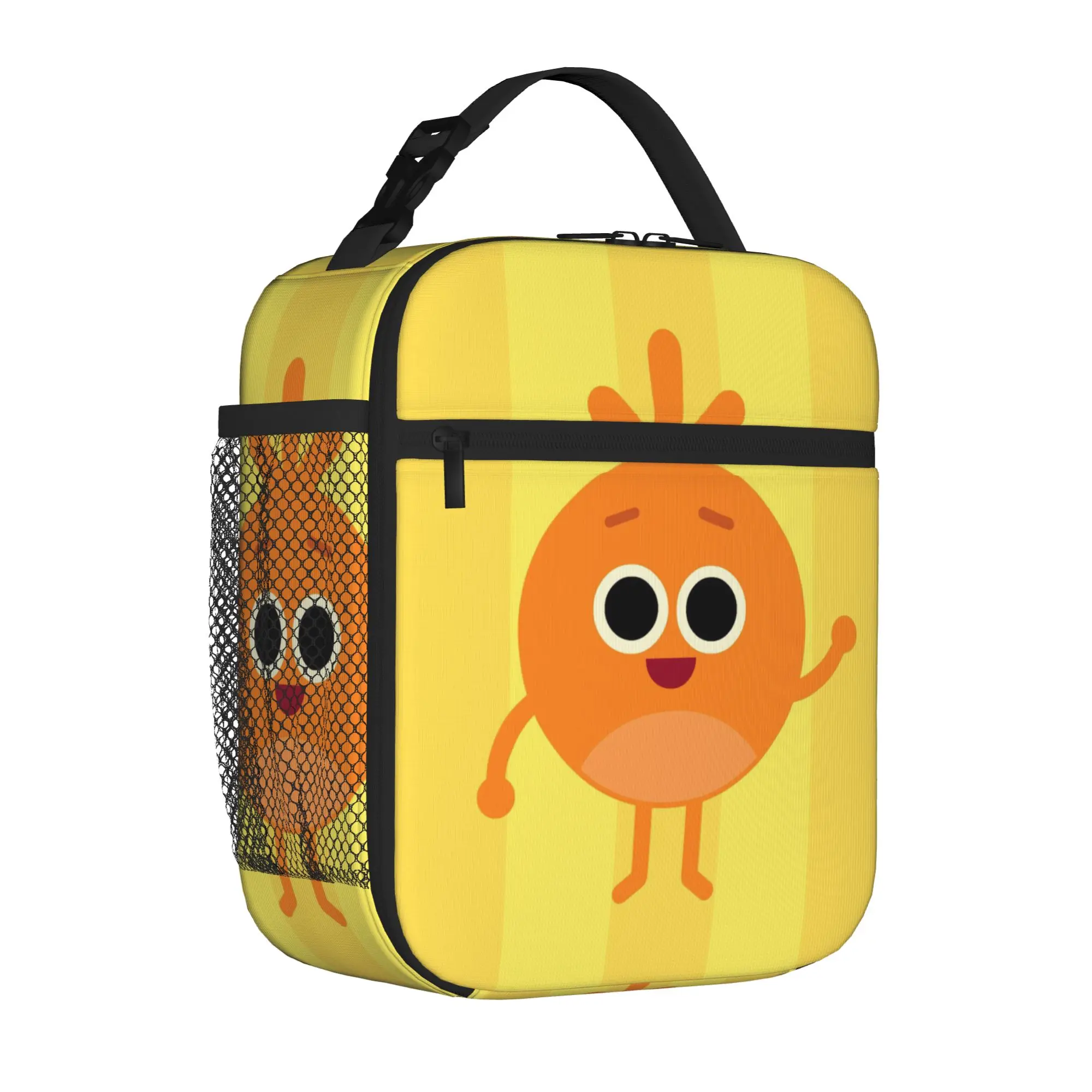 Bumbles Educational Cartoon Nums Insulated Lunch Tote Bag for Office Stumble Portable Thermal Cooler for Men Women Bento Bags