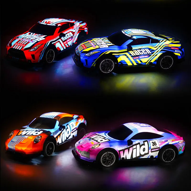 Rc รถ 1/18 4Ch รีโมทคอนโทรลความเร็วสูง Drift Racing รถไฟฟ้า Sportscar ของเล่นรุ่นของเล่นเด็กของขวัญวันเกิด