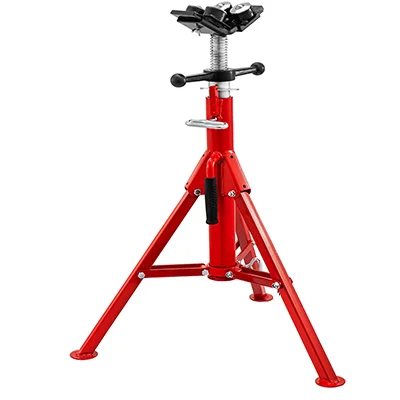 1107 High Quality V-Head with 4-ball Transfer Pipe Stand Support for Pipe Welding/threading/cutting