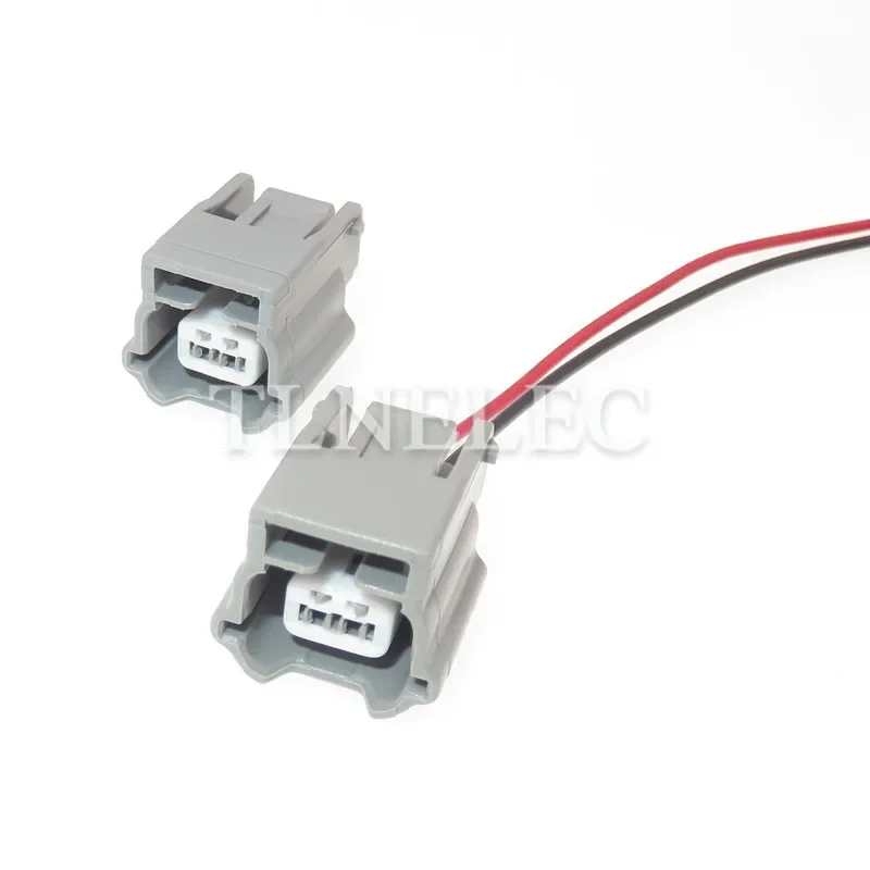 2 Pin Way Auto Waterproof Connector With Wires Car Wheel Anti-lock Braking System ABS Sensor Socket 7282-9393-10 7283-9392-40