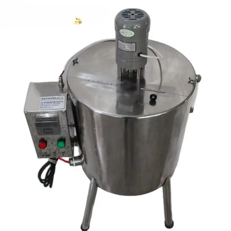 Tanque de agitación de calefacción eléctrica emulsionante industrial de crema de loción cosmética