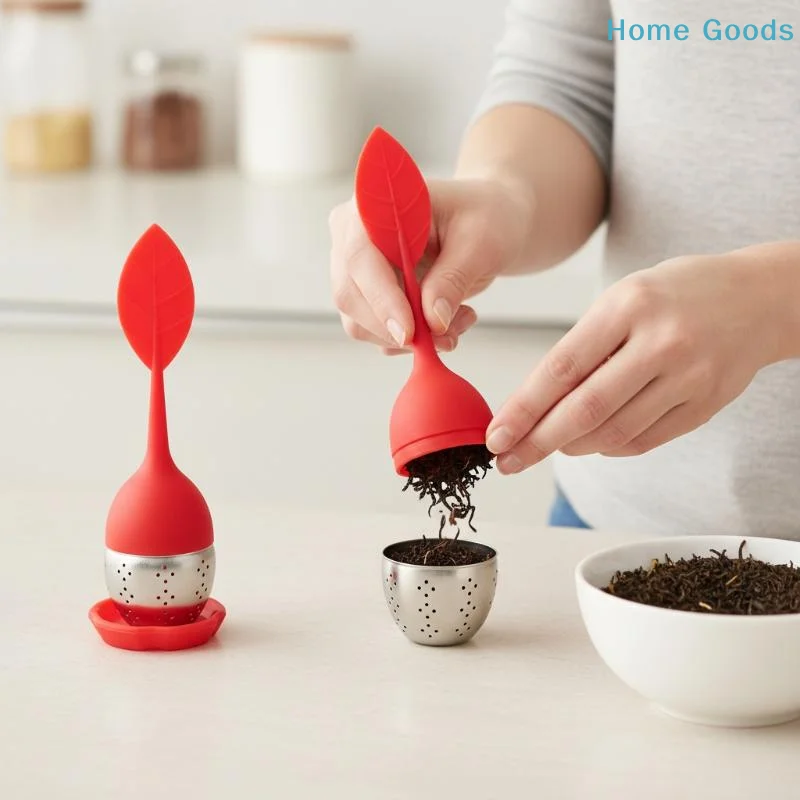 preferredEco-friendly Silicone Tea Infuser Heat Resistant Leak-proof Tea Strainer Filter for Home Office Daily Tea Brewing Use