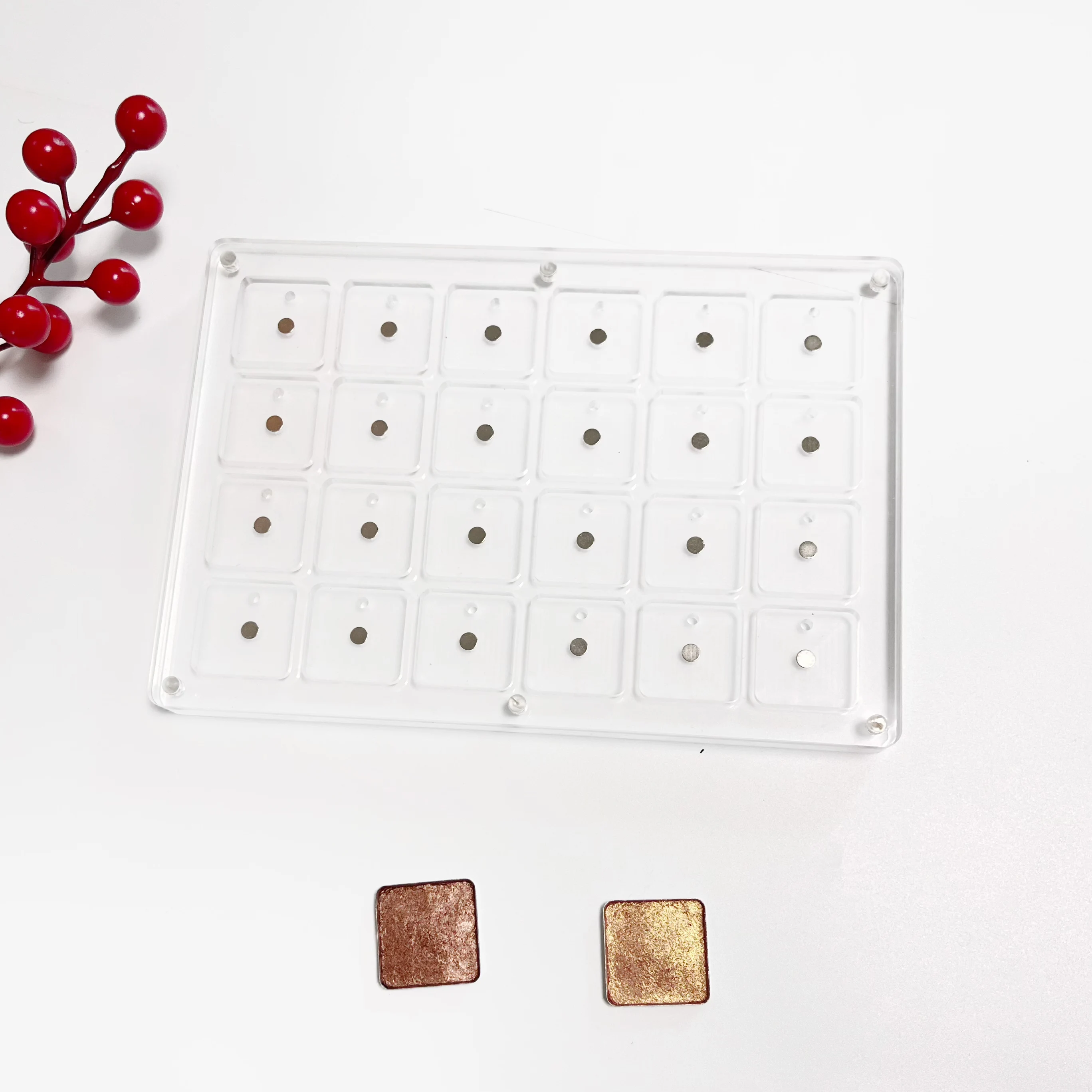Clear Acrylic Empty Magnetic P - огляд і ціна Offset Spatula Set