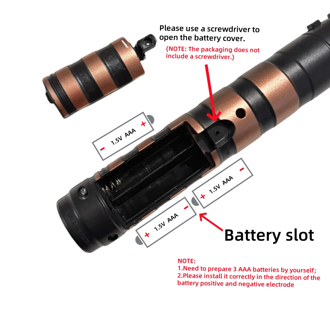7-Color Retractable KidsA Lightsaber with Sound FX & Light Show, 2-in-1 Role-Play Sword, for Halloween/Birthday/ Christmas Gifts