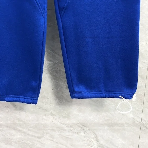 Mertra calças de alta qualidade moda listrado retalhos ferro bordado casual moletom para homens