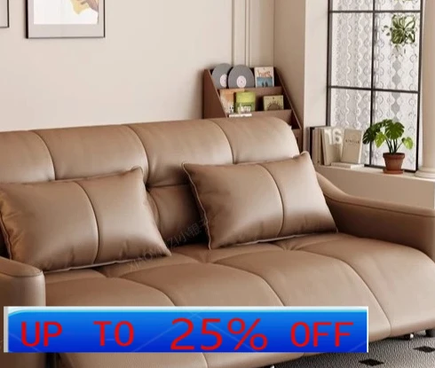 

LMM intelligent electric sofa bed foldable retractable dual-purpose multi-functional small apartment living room study balcony