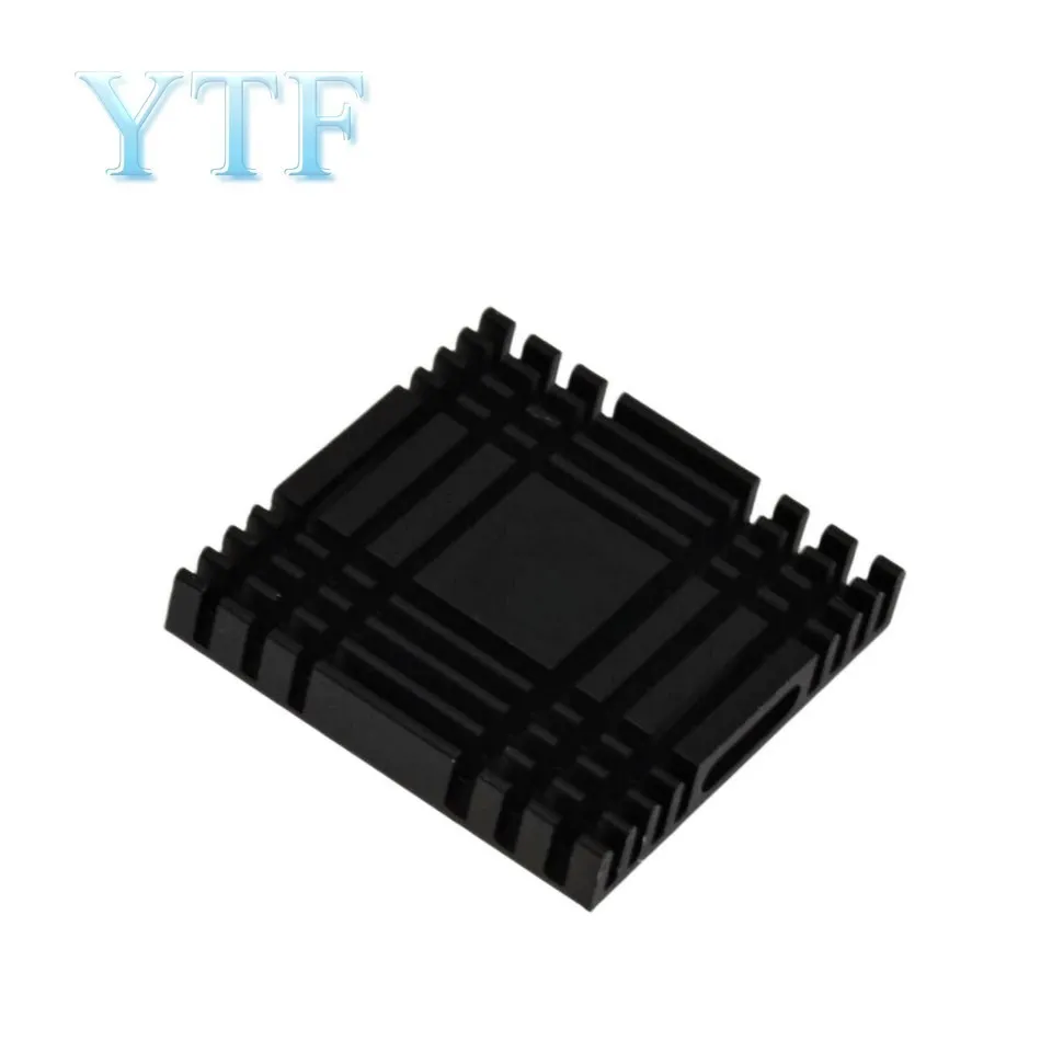 5PCS Heatsink Radiator Cooler Radiator 37x37x6MM High Quality Black Slot Heat Sink
