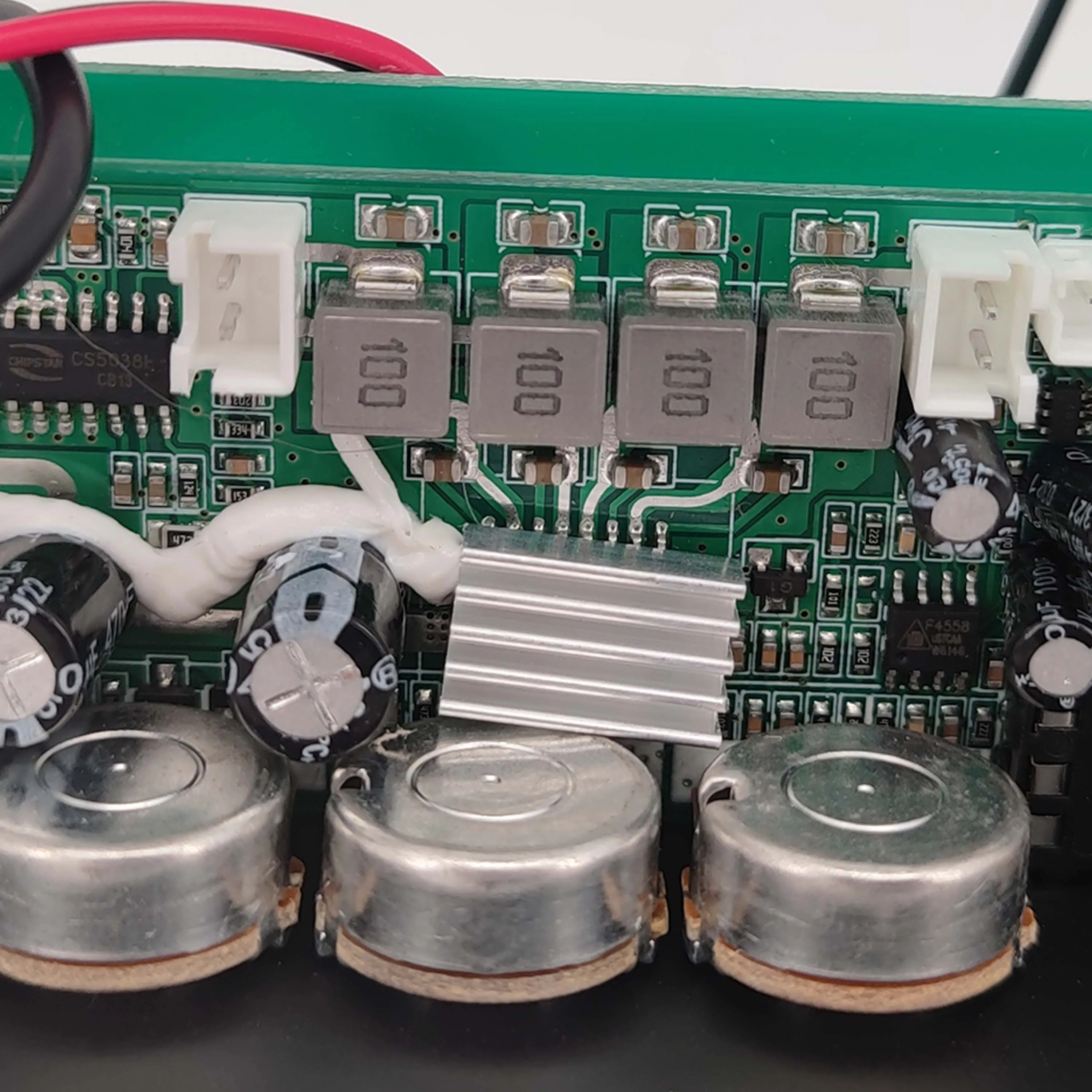 12V Amplifier Board Square Dance Speaker Amplifier Bluetooth AUX TF-Card U-Disk Recording 6-12Inch Speaker 100W Panel Board
