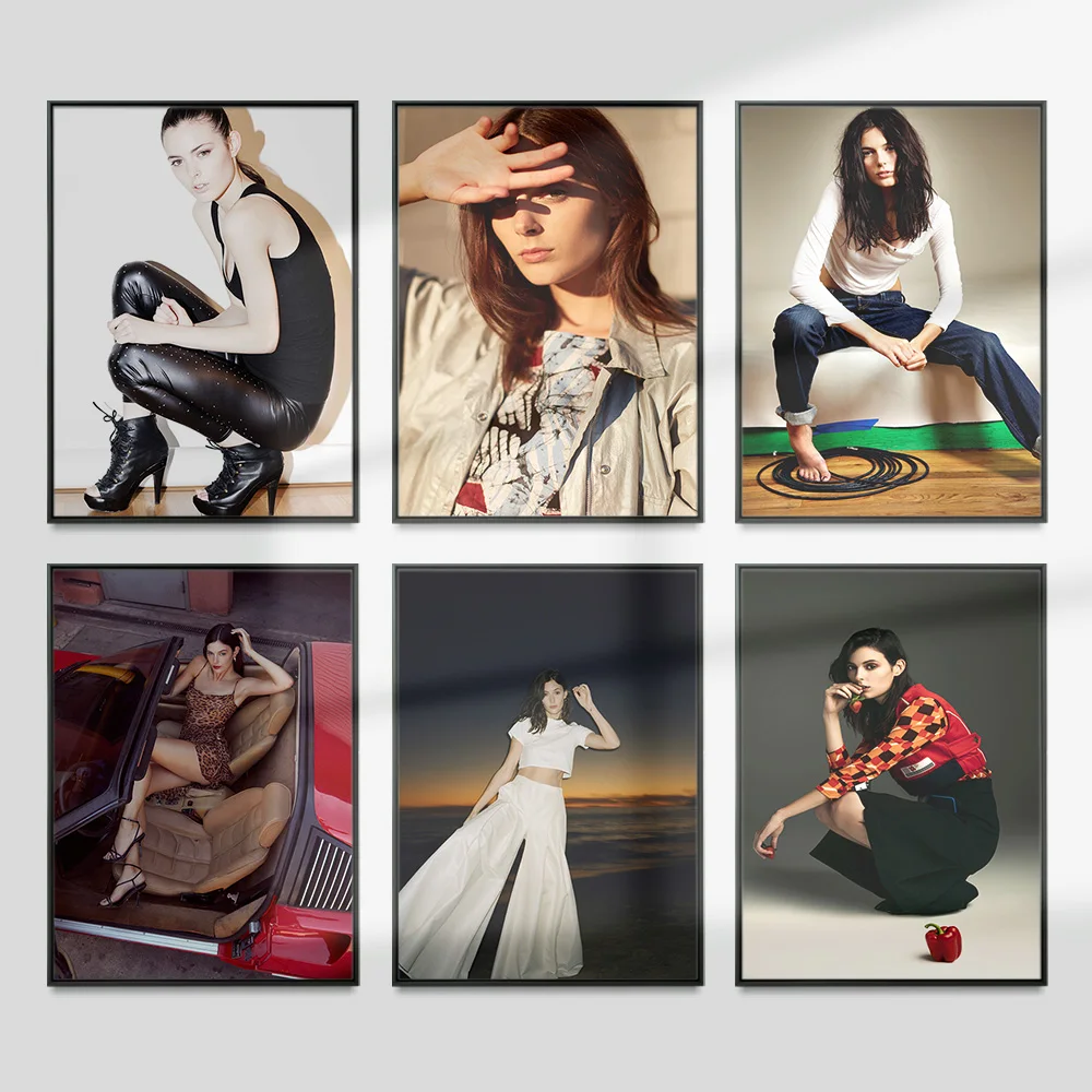 Sadie Newman Actress Poster Sexy Star Canvas Painting Fashion Photo Print Art Wall Picture Bedroom Decor