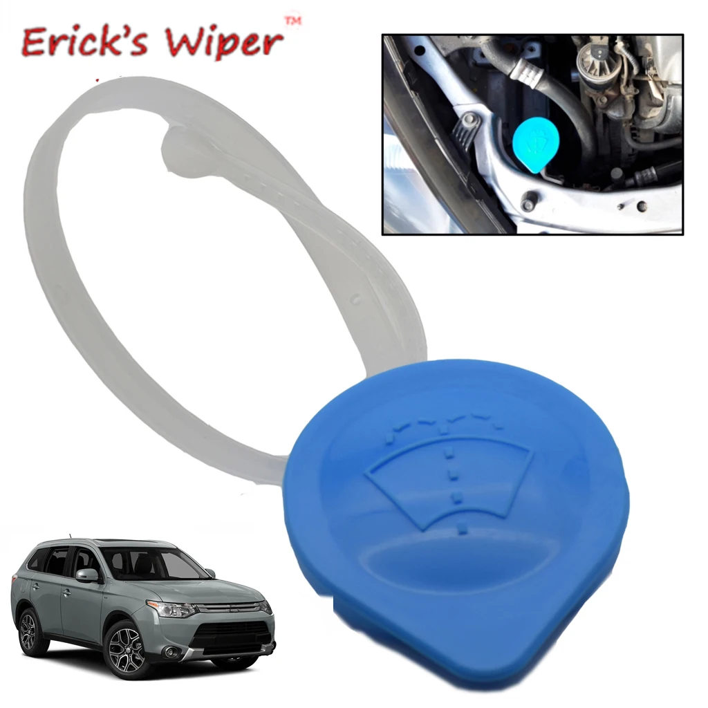 Erick's Wiper Front Wiper Washer Fluid Reservoir Bottle Lid Cap Cover For Mitsubishi Outlander ASX 2008 - 2019 8260A334 8260A274