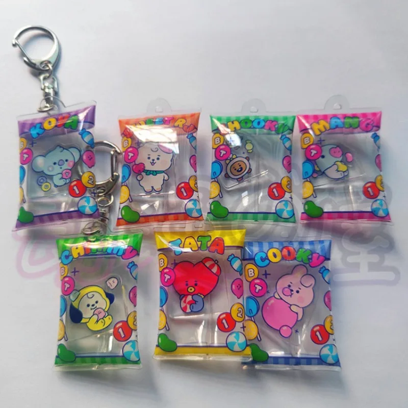 BT21 Candy wrapped acrylic My Little Pony MANG My Little Bunny COOKY Super cute hand puppet gift!