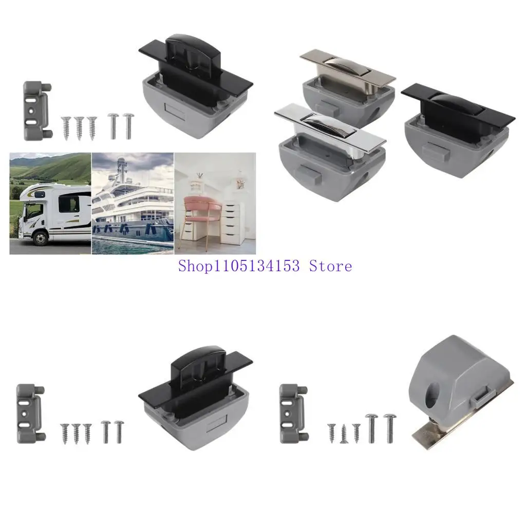 

HG89 Push Block для RVS Motorhome Boat Scebines Lackers Locks Locks для оборудования для мебели