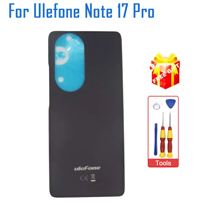 

Новый оригинальный аккумулятор Ulefone Note 17 Pro, задняя крышка сотового телефона, задняя крышка, аксессуары для Ulefone Note 17 Pro Smart